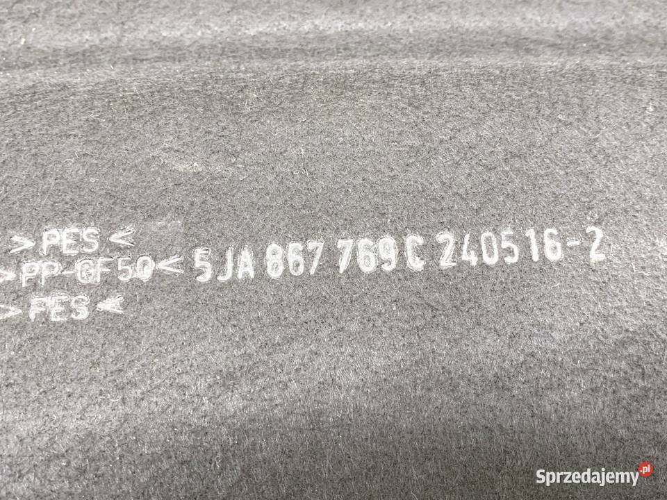 PÓŁKA TYŁ SEAT TOLEDO IV 5JA867769C Hatchback podkarpackie