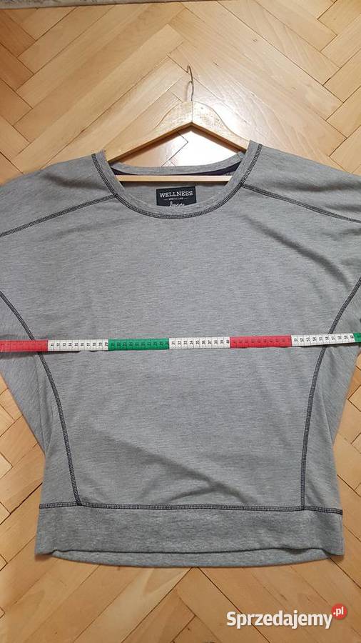 Bluzka sportowa nietoperz szara Wellness L Nowy Sącz
