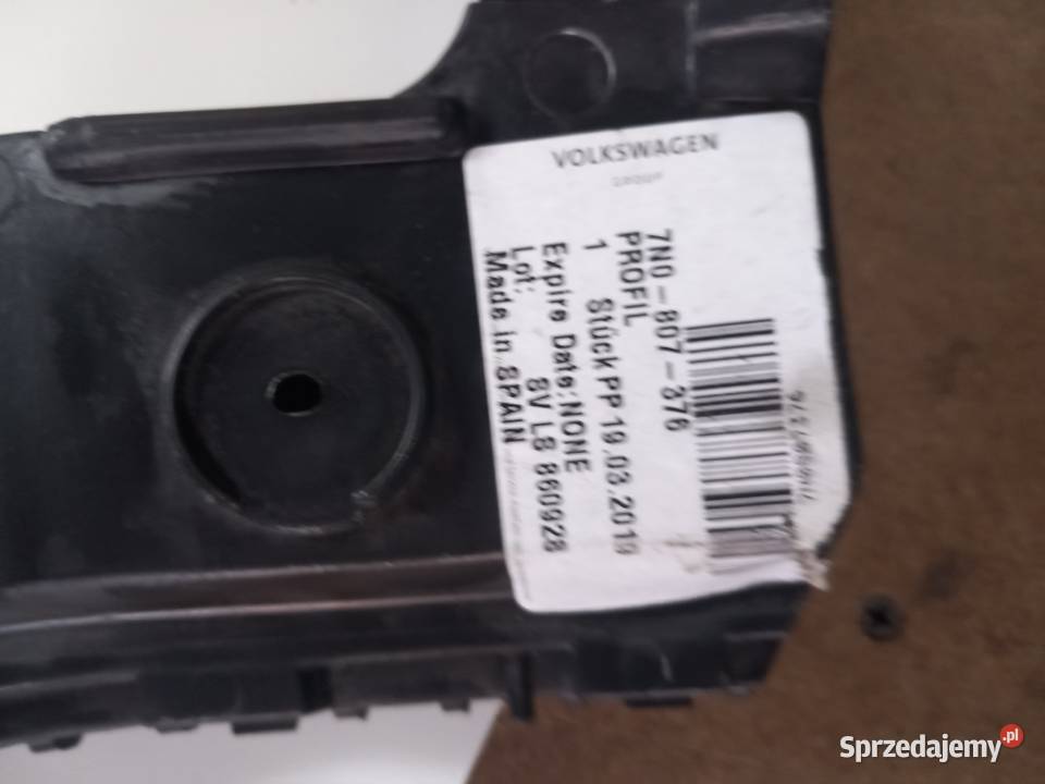 Ślizg zderzaka prawy tył seat alhambra 2010 r Włocławek