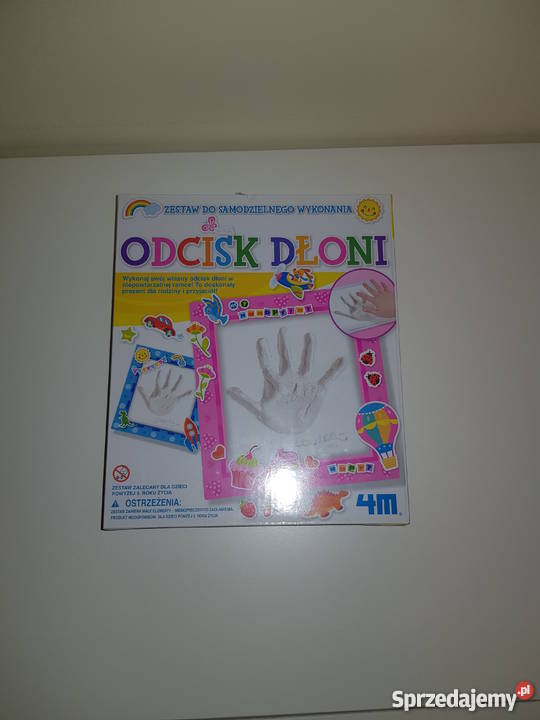 Nowy 4M odcisk dłoni zestaw kreatywny Pozostałe mazowieckie