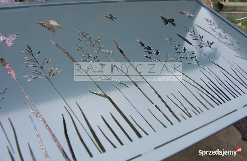 PROMOCJA Ogrodzenie wycinane CNC laser ozdobne Gniewkowo sprzedam