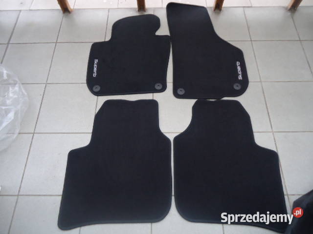 OE SKODA DYWANIKI WELUROWE SKODA SUPERB II 0815