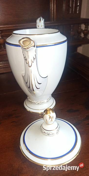 Komplet Dzbanek do kawy i na wodę Cukiernica KPM Gdańsk