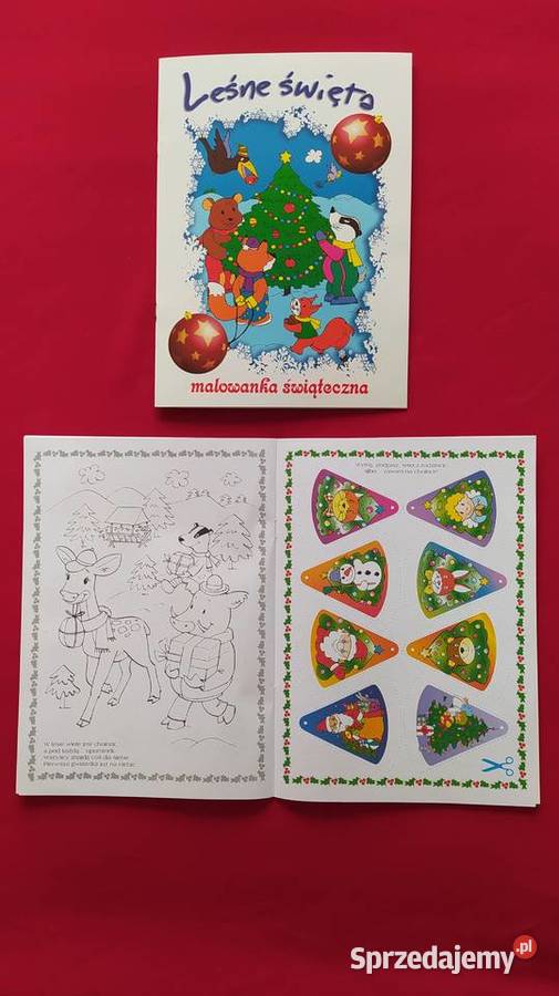 Malowanki kolorowanki z naklejkami NOWE Duża Pozostałe Olkusz
