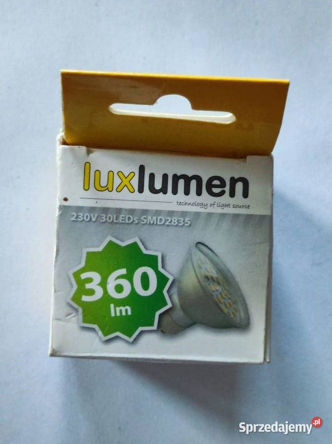 Lampa led żarówka świetlówka luxlumen GU10 360 świętokrzyskie Kielce