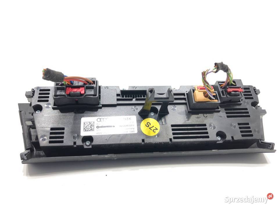 PANEL STEROWANIA NAWIEWU AUDI A7 4G 4G0820043K