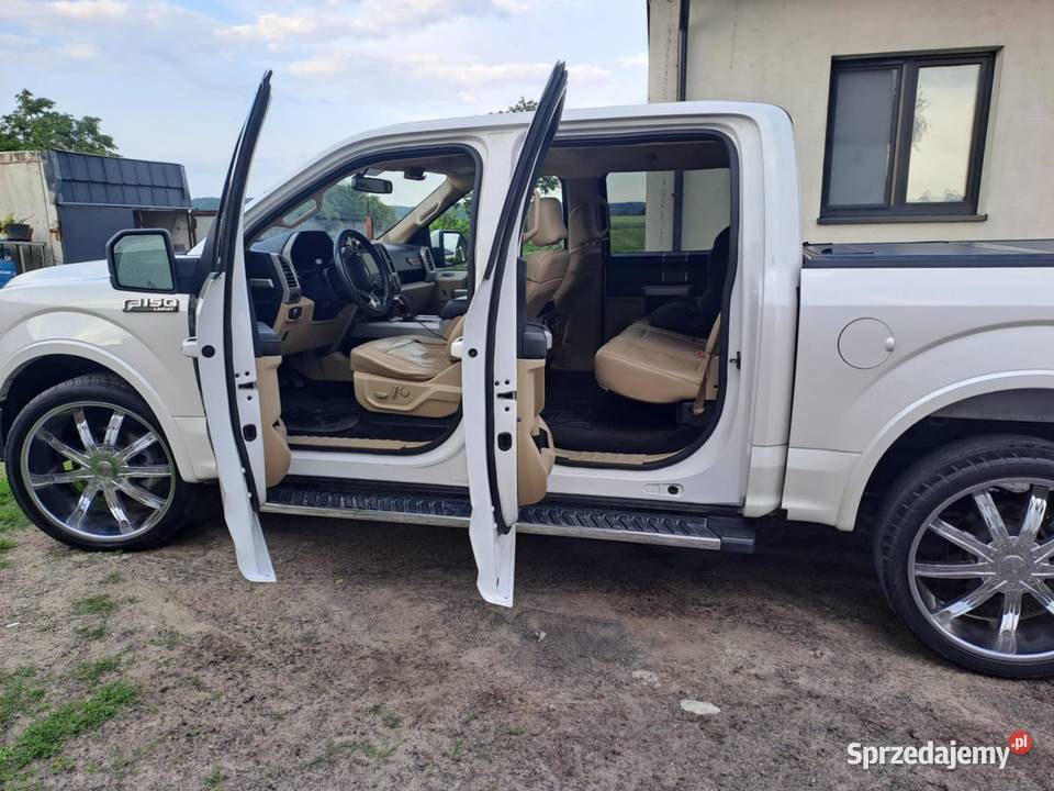 Ford F 150 Lariat Biała Perłą Bezwypadkowy