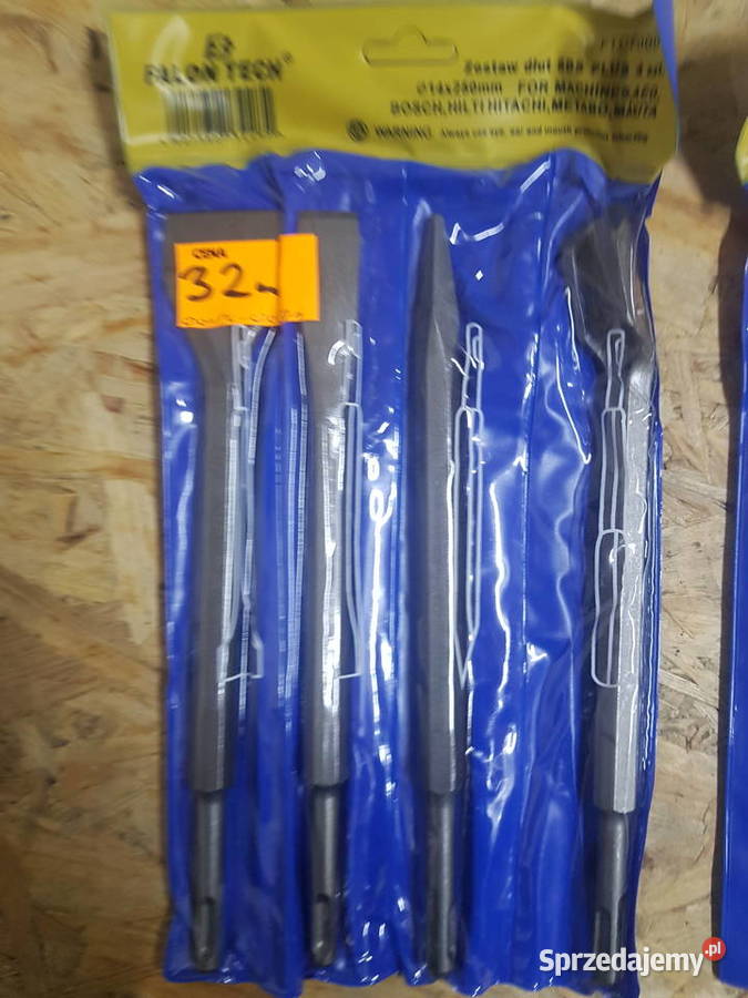 Zestaw dłut SDS PLUS 4 FALON TECH germany Głogowa sprzedam