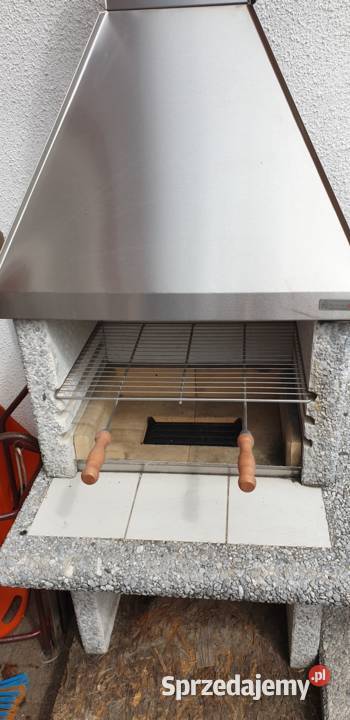 Grill ogrodowy Norman Kombi daszek nierdz OKAZJA Wałbrzych