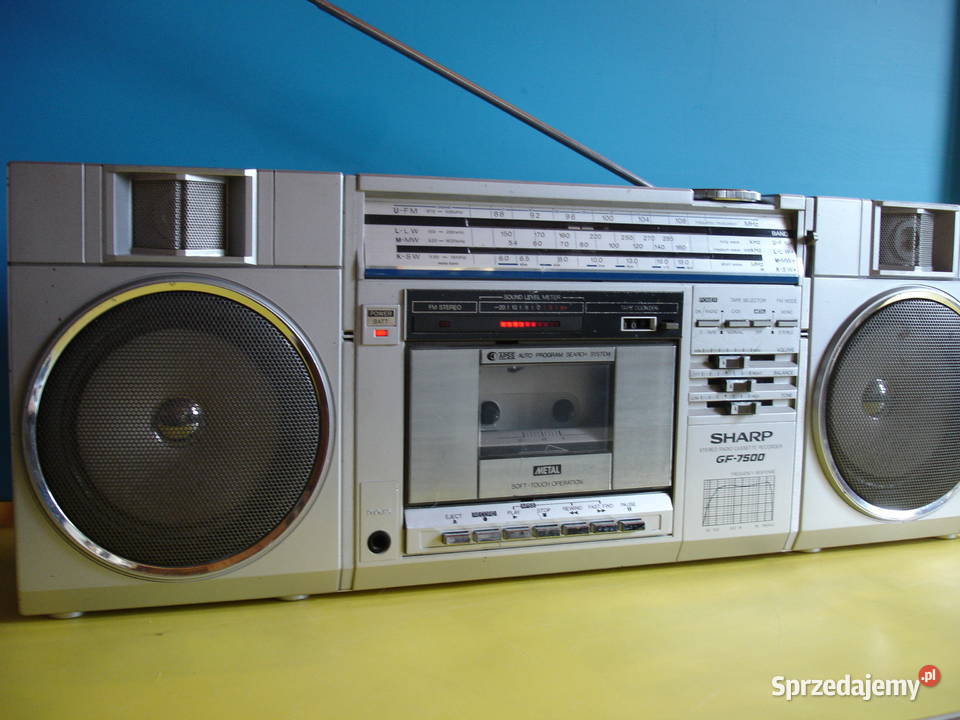 Radiomagnetofon SHARP GF7500 Zielona Góra