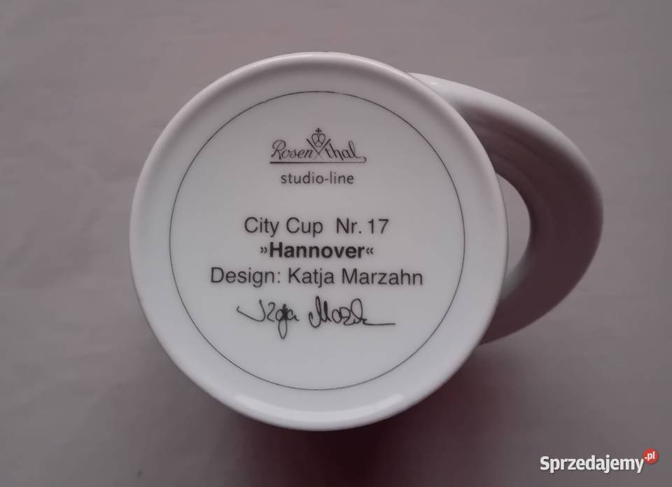 Kolekcjonerski kubek Rosenthal Citu Cup 17 wielkopolskie Koźminek