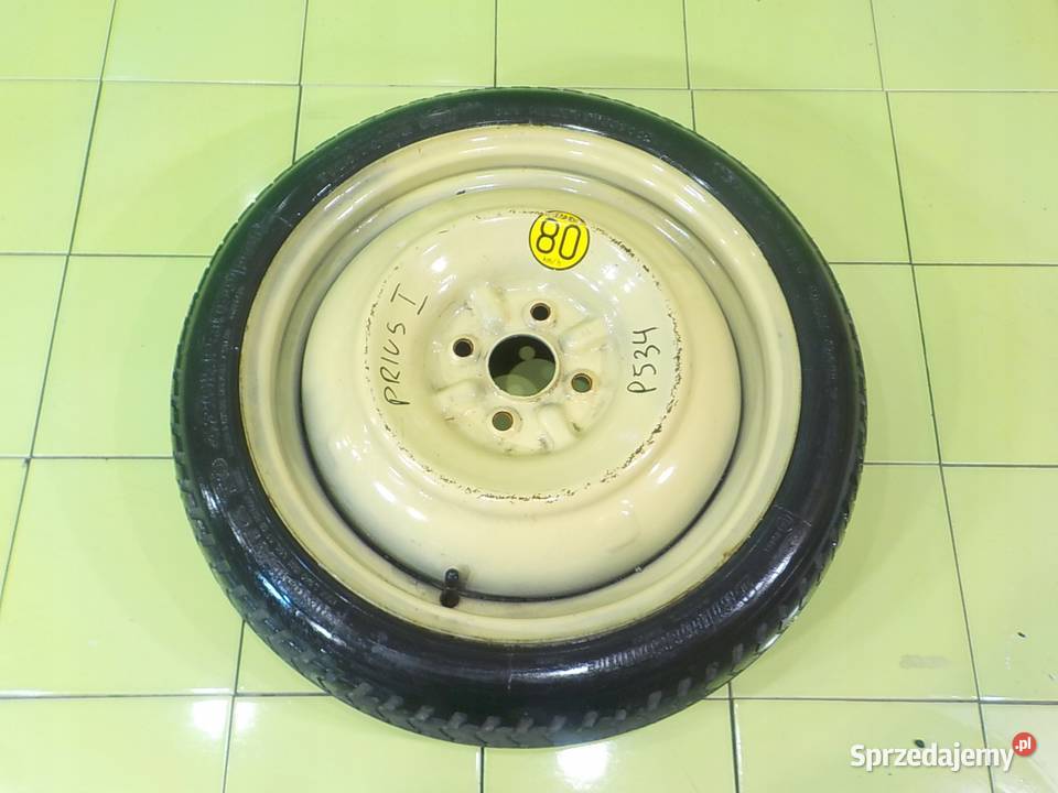 TOYOTA PRIUS I kolo dojazdowe 1257016 5x100 Samochodowe mazowieckie Suków sprzedam