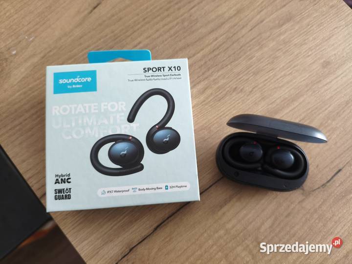 Słuchawki douszne Soundcore Sport X10 Czarny