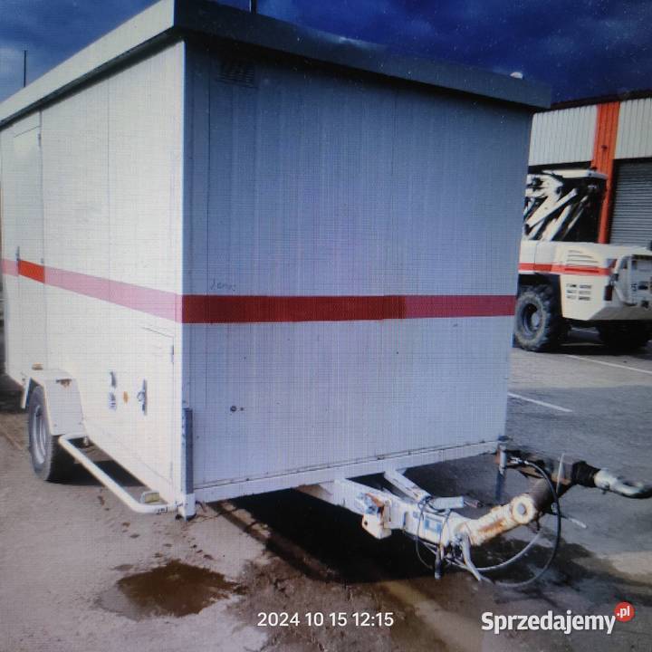 Przyczepa kempingowa kontener mieszkalny Pozostałe podlaskie Hajnówka sprzedam