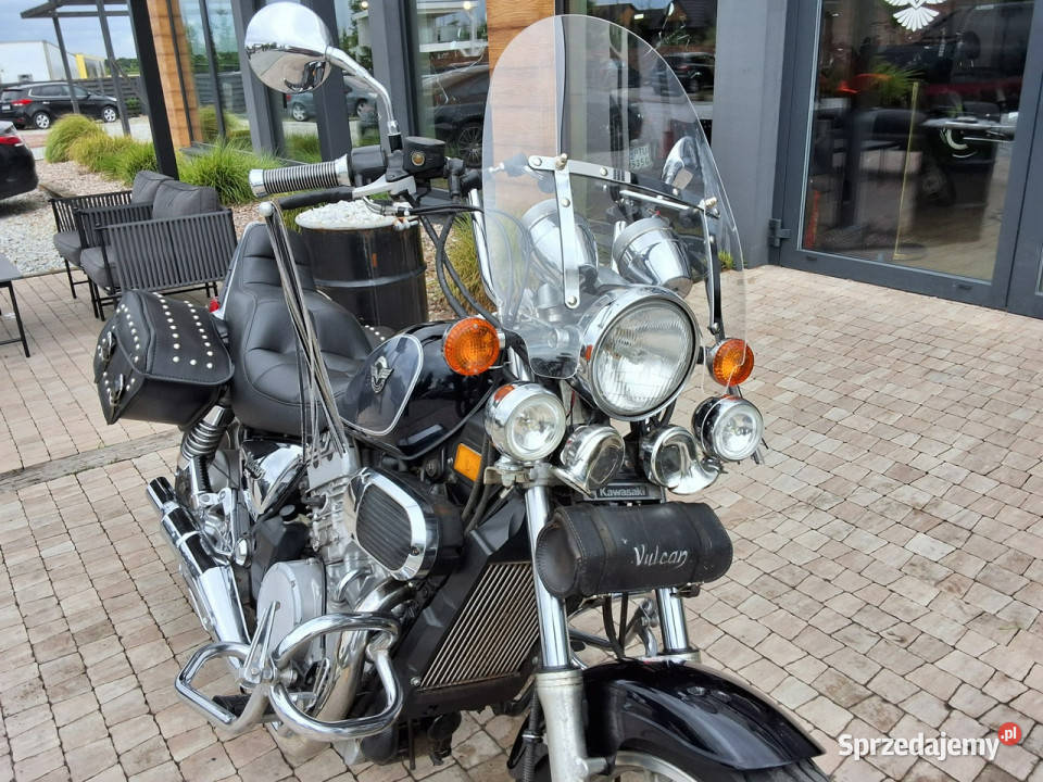 Kawasaki Vulcan Piękny Motocykl KAWASAKI VN750 Bicz