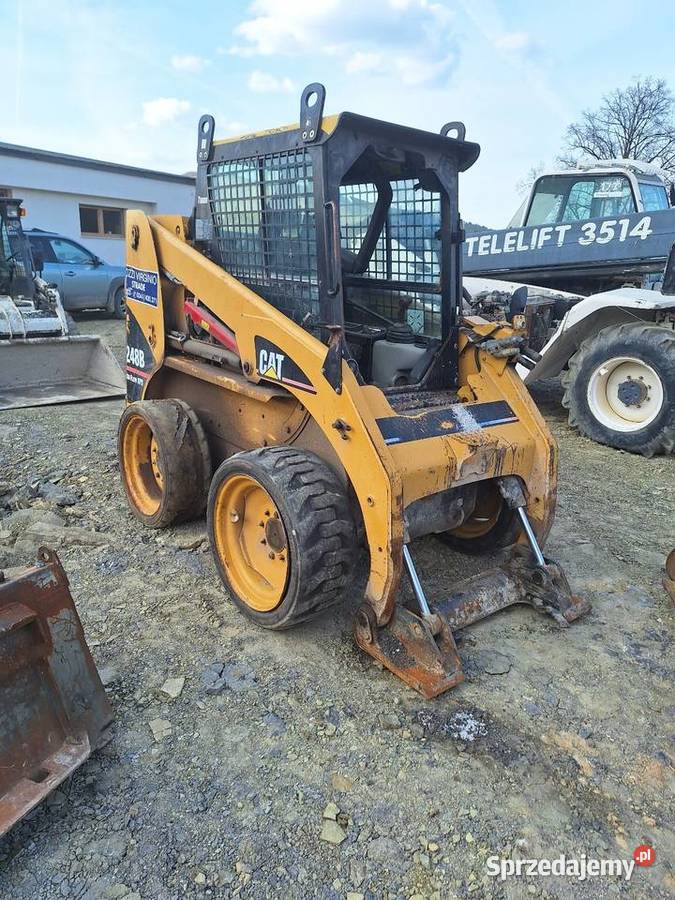 Miniladowarka caterpillar 248b Nowy Sącz