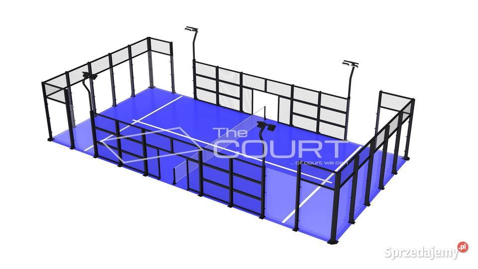 Korty kort do gry Padel padla standard debel Papowo Toruńskie