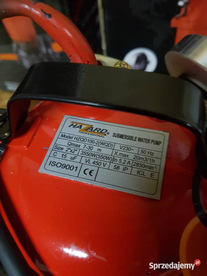 POMPA DO SZAMBA Z ROZDRABNIACZEM 3550 ZŁĄCZKA wielkopolskie Głogowa