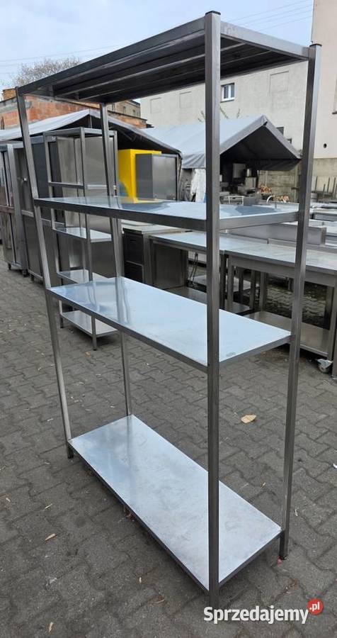 Regał Gastro Magazynowy 4 Półki 12040180 M1616 N wielkopolskie Nowe Skalmierzyce