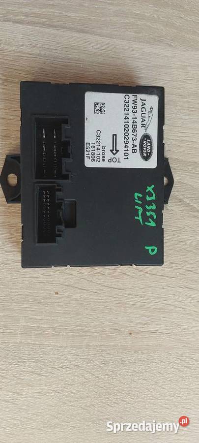 Moduł sterownik klapy JAGUAR XJ X351 LIFT Układ elektryczny, zapłon zachodniopomorskie Szczecin