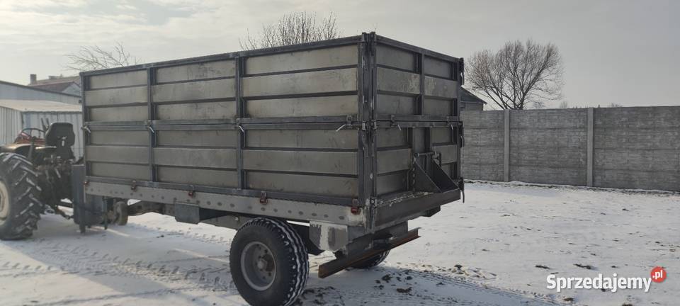 Przyczepa wywrotka 6 ton nieuszkodzony Brzezinki Stare