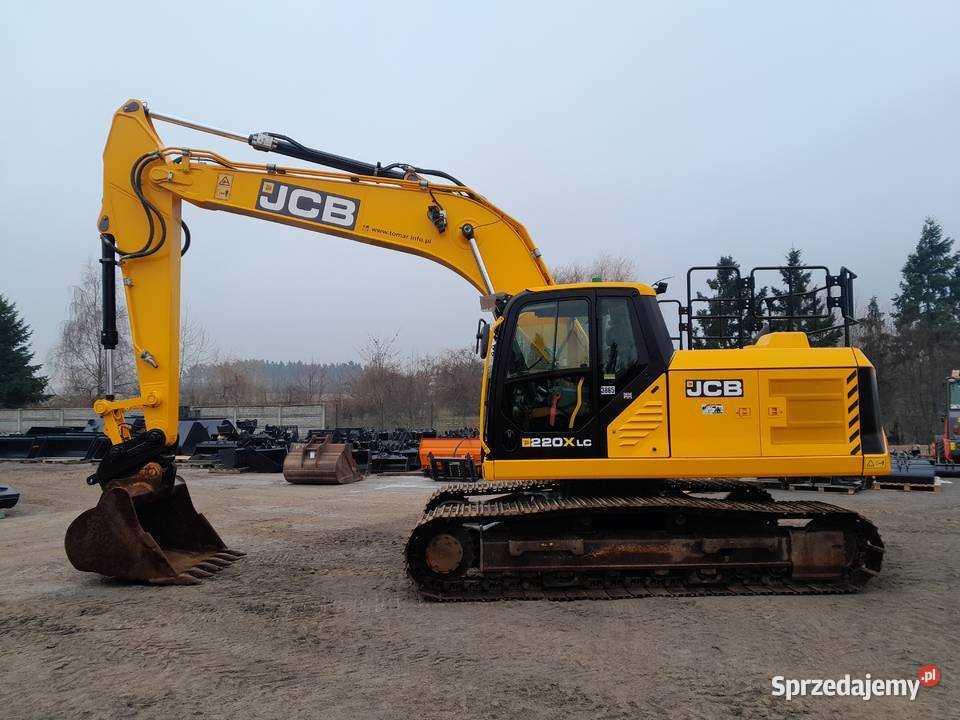 KOPARKA GĄSIENICOWA 24TONY JCB220X CAT VOLVO Gąsiennice wielkopolskie sprzedam