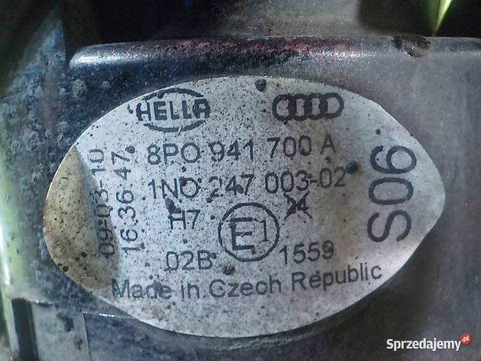 AUDI Q7 4L SLINE 30 TDI AUT 06r 5D halogen prawy Suków