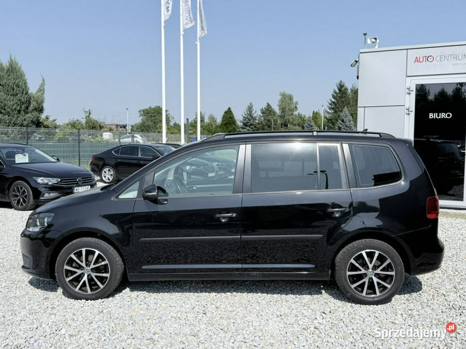 Volkswagen Touran 16 TDi 105 2014r climatronic 191760km Wrocław