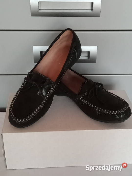Mokasyny skórzane Venezia Półbuty łódzkie Łódź