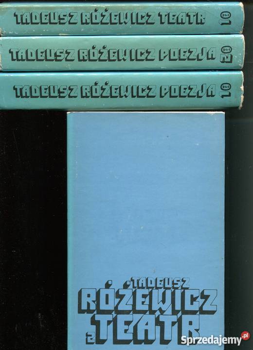 Poezja T12 Teatr T12 Różewicz zachodniopomorskie Szczecin sprzedam