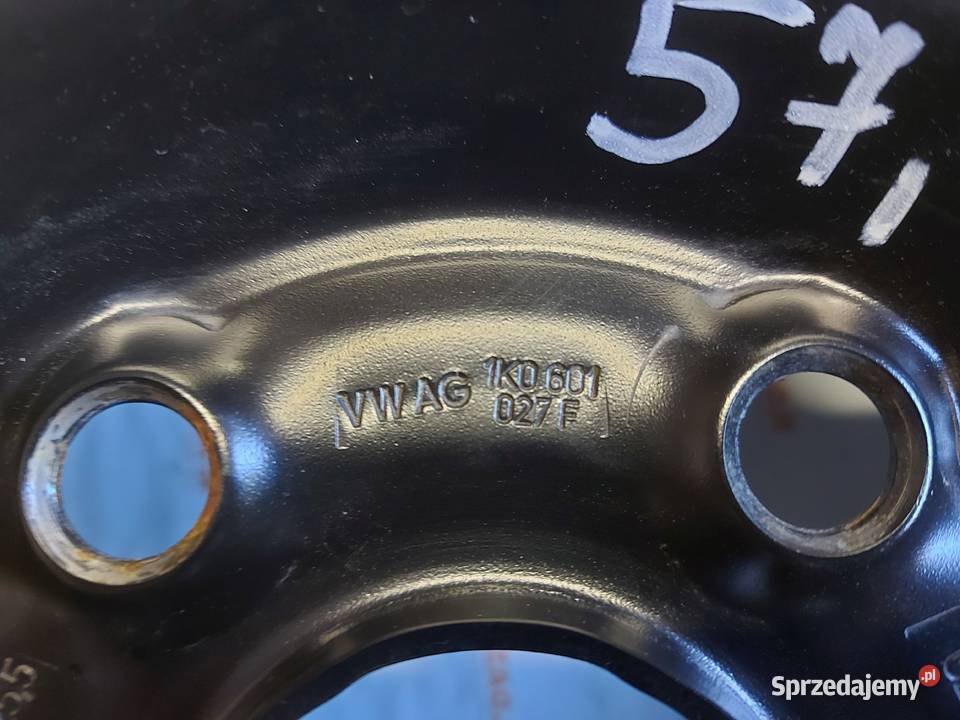 AUDI A3 II 8P GOLF V LEON II koło dojazdowe Koła dojazdowe świętokrzyskie Kielce