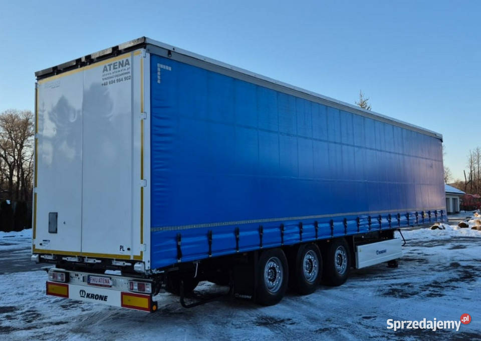 firana Krone Firana Standard 2 osie podnoszone Rok produkcji 2020 Daleszyce