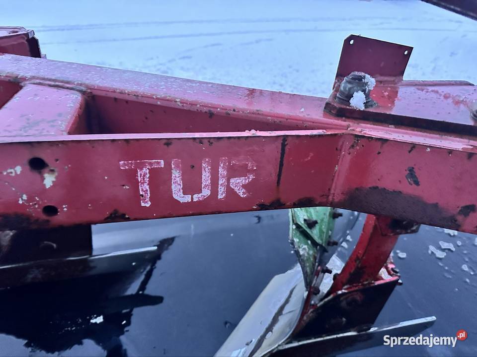 Pług zagonowy Unia Tur 4x40 z zabezpieczeniem na Gawłów