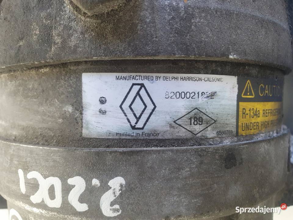 SPRĘŻARKA KLIMATYZACJI Renault Espace IV 22 DCI lubelskie Chełm