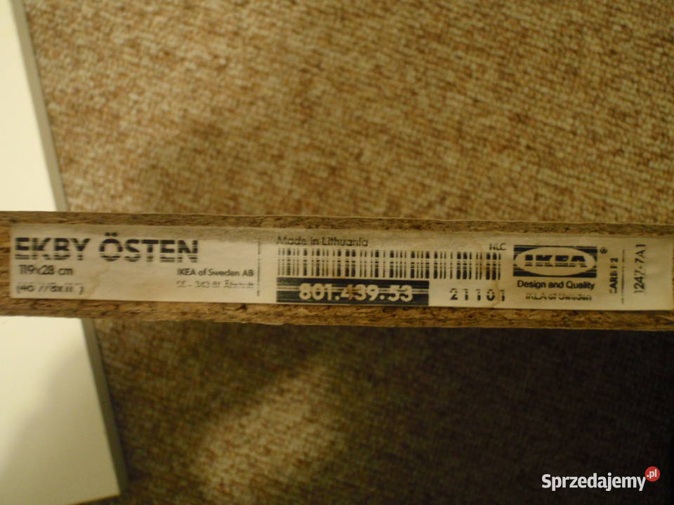 Ikea polki scienne Ekby sten i inne małopolskie Kraków