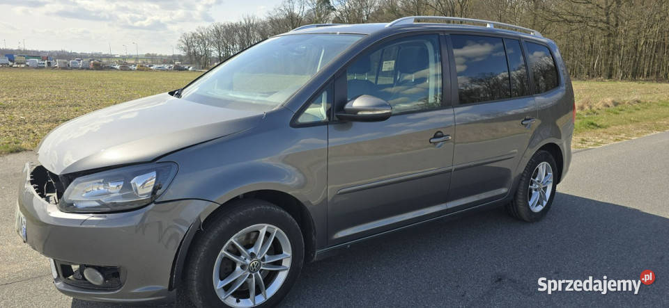 Volkswagen Touran 20 Tdi 7 osob panorama II Rok produkcji 2015 Pleszew