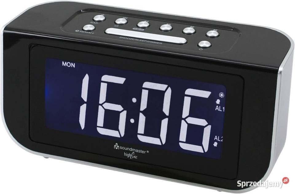 Radiobudzik Fm Soundmaster Fur4005 Czarny