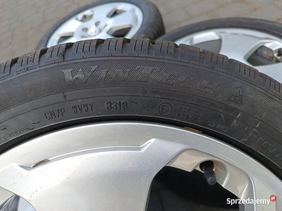 Koła zimowe 17 5x112 VW Caddy Golf Audi A3 felgi sprzedam