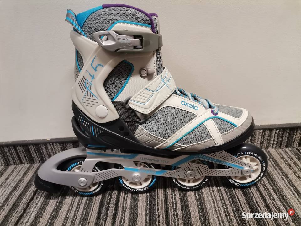 Rolki damskie fitness Oxelo FIT5 37 stan idealny Kielce