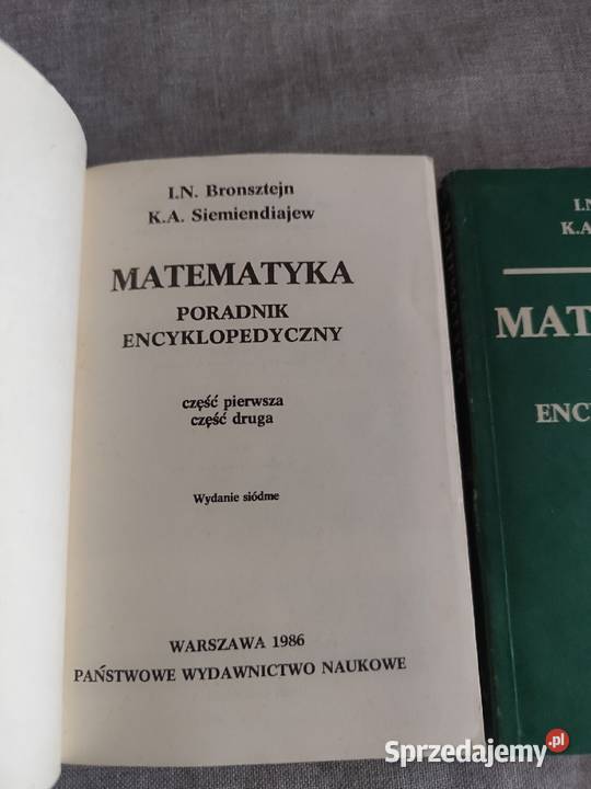 Matematyka Poradnik encyklopedyczny IN kujawsko-pomorskie Bądkowo