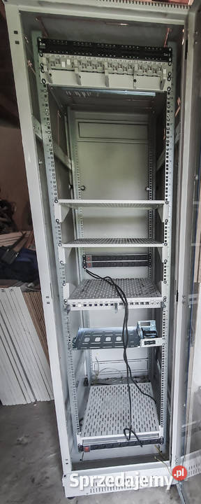 Szafa rack BKTE 19 42U 600x800 stojąca z szybą Częstochowa sprzedam