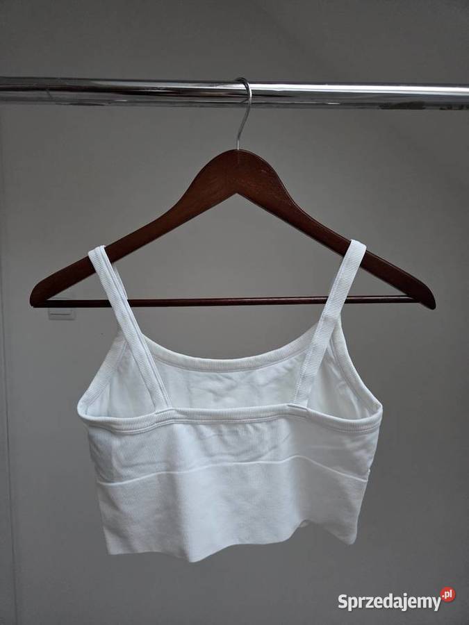 Biały sportowy biustonosz Medium Support Move Liszki