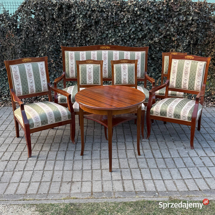 ARTexpert komplet salonowy sofa fotel krzesło