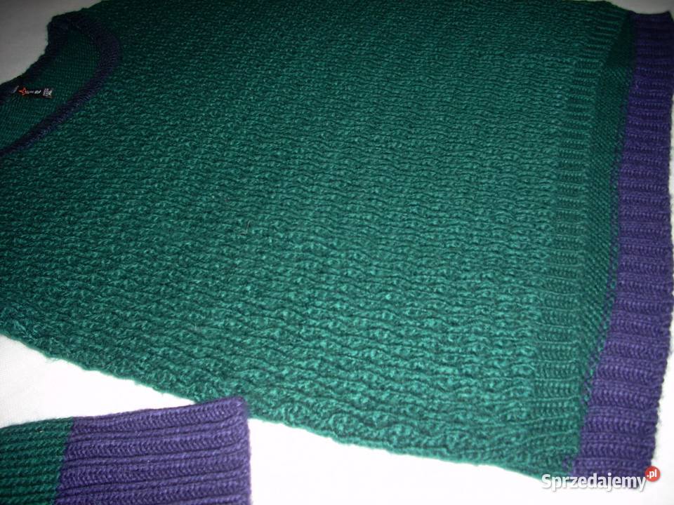 Nowy Sweter Zielony Yorker 42 XL małopolskie Nowy Sącz