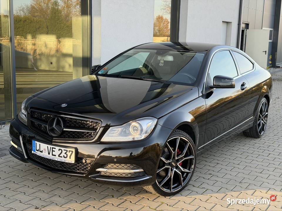 MercedesBenz C180 Coup 2012r polift Łódź