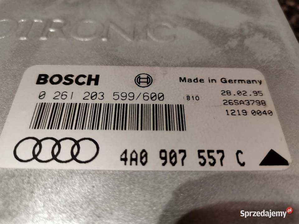 Audi S6 C4 Sterownik ECU 42 V8 AEC Komputer osobowe Trzeciewiec sprzedam