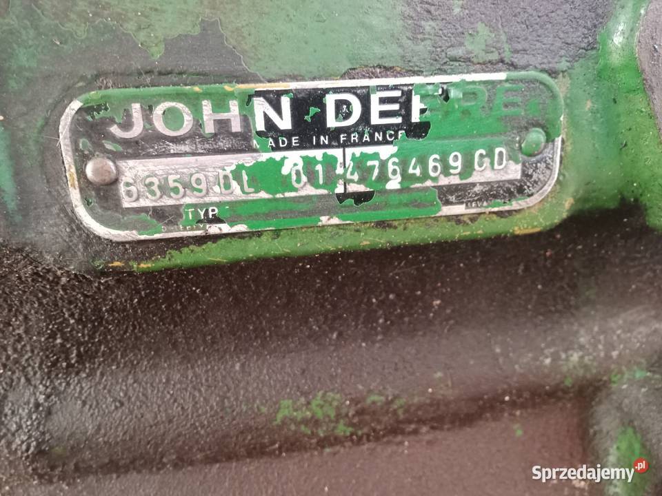 Blok korbowód wał tłok John Deere nieuszkodzony Części zamienne Probostwo Górne