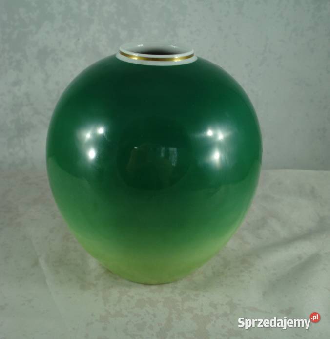 Wallendorf goldrelief porcelanowy wazon Porcelana i szkło sprzedam