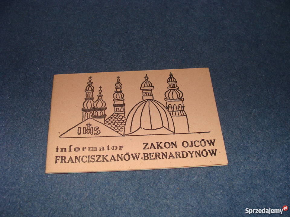 zakon ojców franciszkanów bernardynów informator Poznań