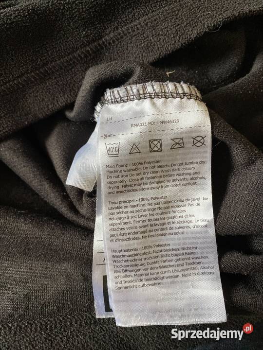 Bluza polar męski czarna REGATA XL OKAZJA Rozmiar XL Zamość